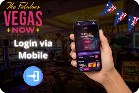 Mobile login options VegasNow Casino
